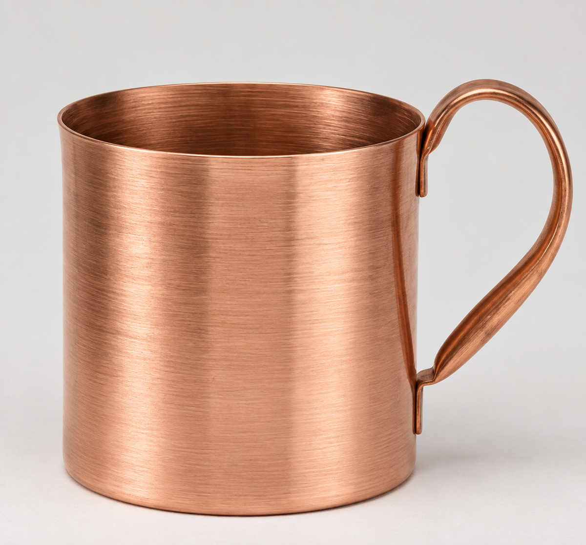 Plain solid copper 18 oz mug, SKU 560, made by Payne Manufacturing